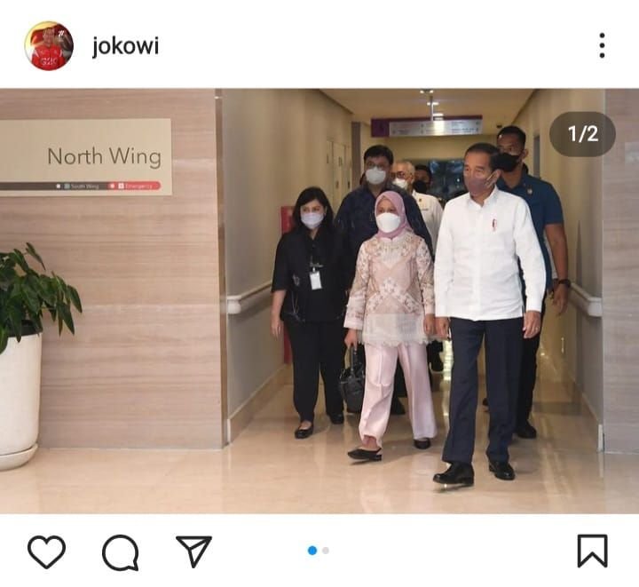 Presiden Jokowi Punya Cucu Kelima. Siapa Kah Namanya? Yanadi