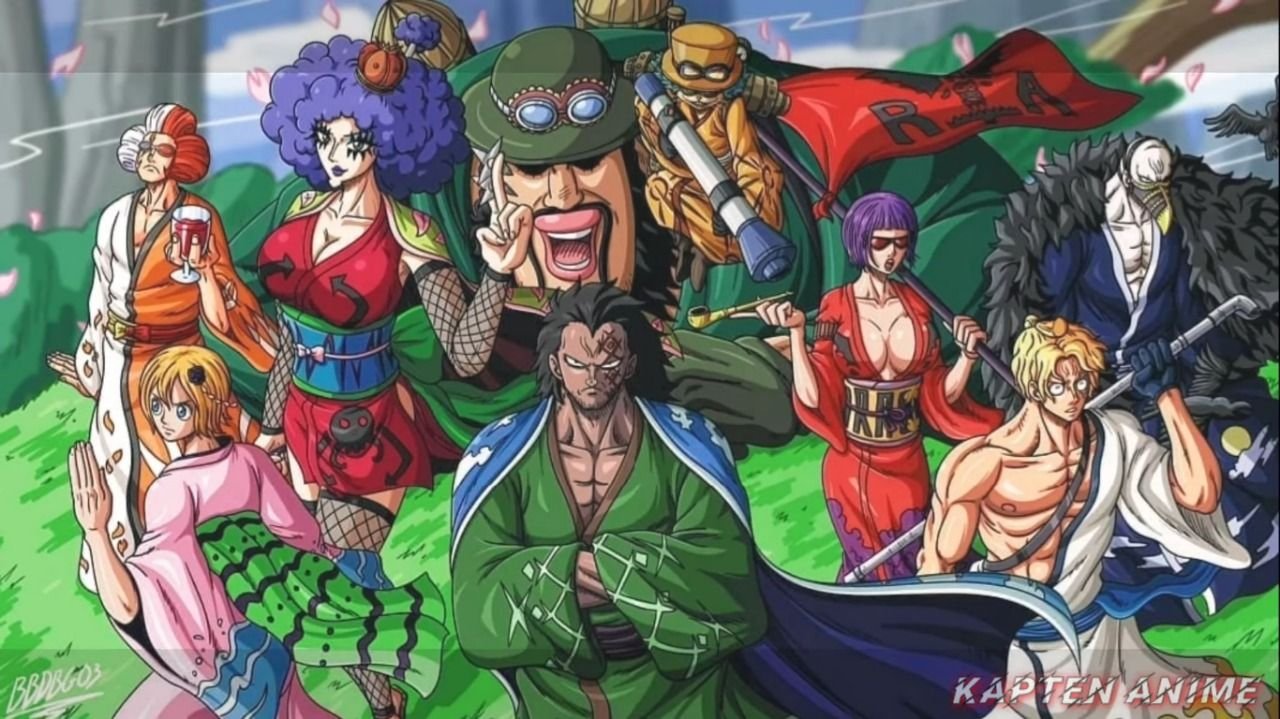 Spoiler One Piece Chapter 1059, Kemarahan Monkey D Dragon Panglima Pasukan Revolusioner