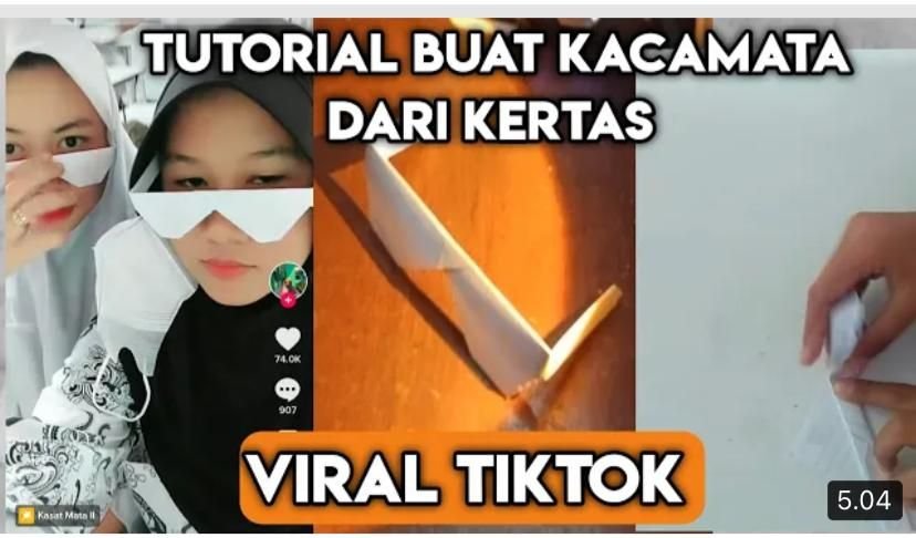 Sangat Mudah! Cara Membuat Kacamata 3D dari Kertas yang Viral di TikTok 1 Sangat Mudah! Cara Membuat Kacamata 3D dari Kertas yang Viral di TikTok