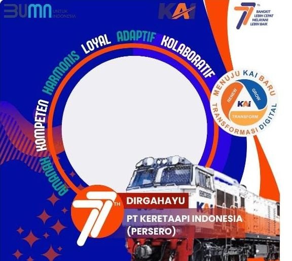 Download 10 Link Twibbon Hari Kereta Api Indonesia 2022 di sini, Cocok Jadi Foto Profil atau Status 1 10 Link Twibbon Hari Kereta Api Indonesia, Desain Elegan dan Ciamik, Jadikan Foto Profil Media Sosial Kamu!
