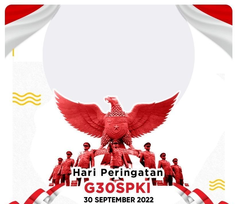 13 Link Twibbon Peringatan G30S PKI, Desain Terbaru Cocok jadi Profil Foto di Media Sosial