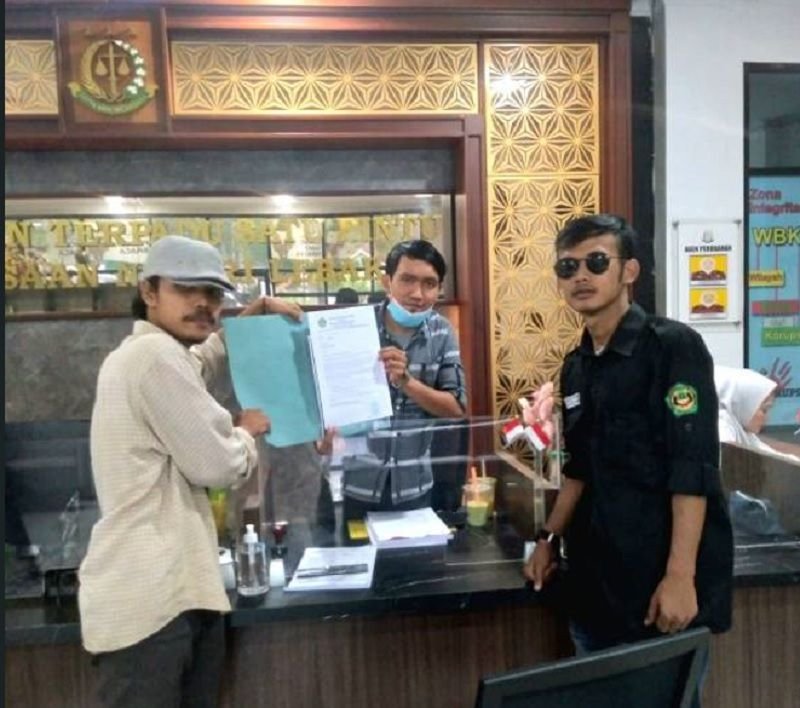 Dugaan Korupsi DD Desa Bintangsari Dilaporkan ke Kejari Lebak