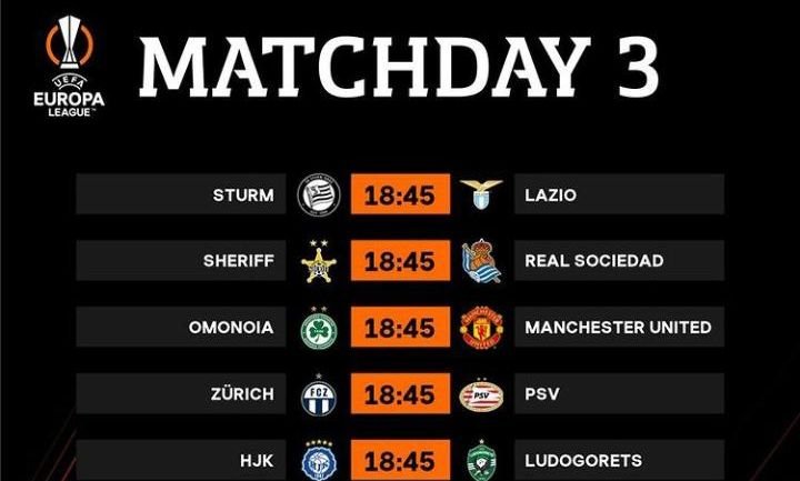 Jadwal Europa League Jumat 7 Oktober 2022, MU Tantang Wakil Asal Siprus, Roma Berjumpa Real Betis