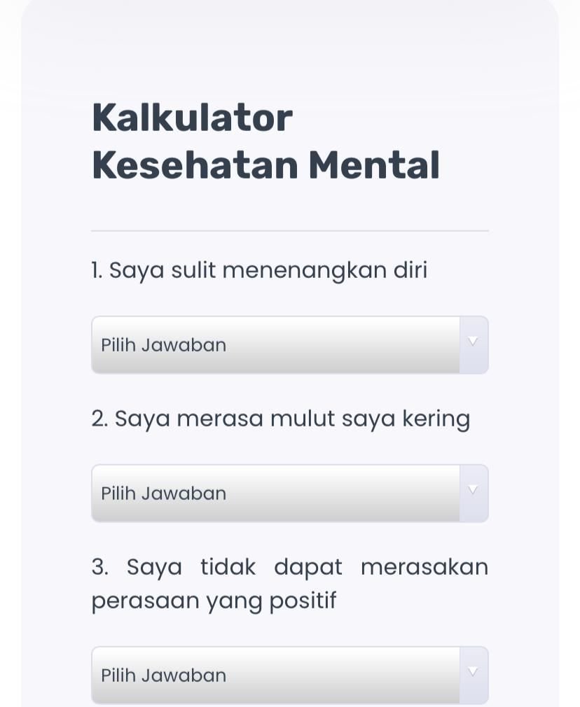 Sering Resah dan Gelisah? Coba Link Tes Kesehatan Mental 2022 untuk Tahu Apakah Perlu ke Psikolog atau Tidak 1 Sering Resah dan Gelisah? Coba Link Tes Kesehatan Mental 2022 untuk Tahu Apakah Perlu ke Psikolog atau Tidak