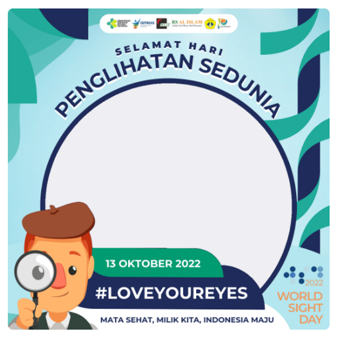13 Link Twibbon Hari Penglihatan Sedunia 2022, Desain Keren dan Kekinian, Cocok Dibagikan di Media Sosial