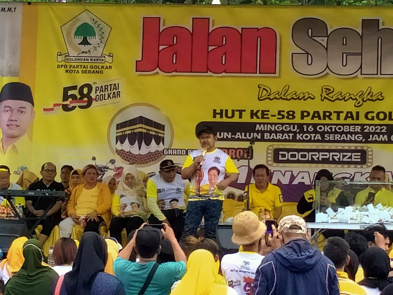 Mantan Walikota Serang Haerul Jaman Janjikan Ini untuk Masyarakat Bila Golkar Menang di 2024