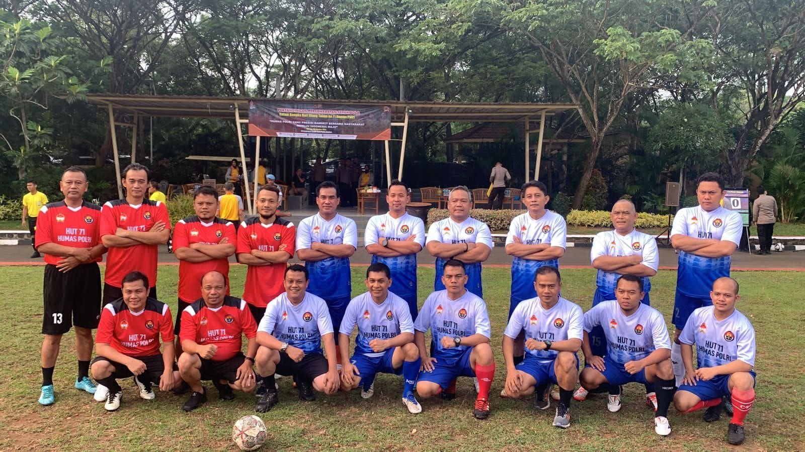 Bertanding Sepak Bola, Pejabat Polda Bantai Tim Media