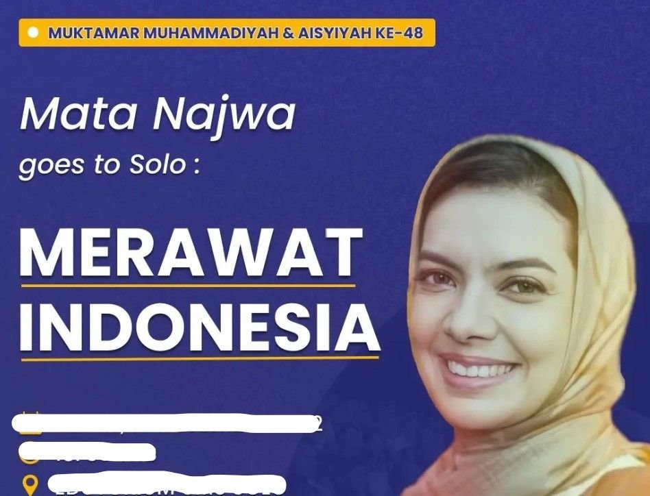 Najwa Shihab Akan Hadir di Muktamar Muhammadiyah dan Aisyiyah ke 48, Acara Gratis dan Dibuka untuk Umum