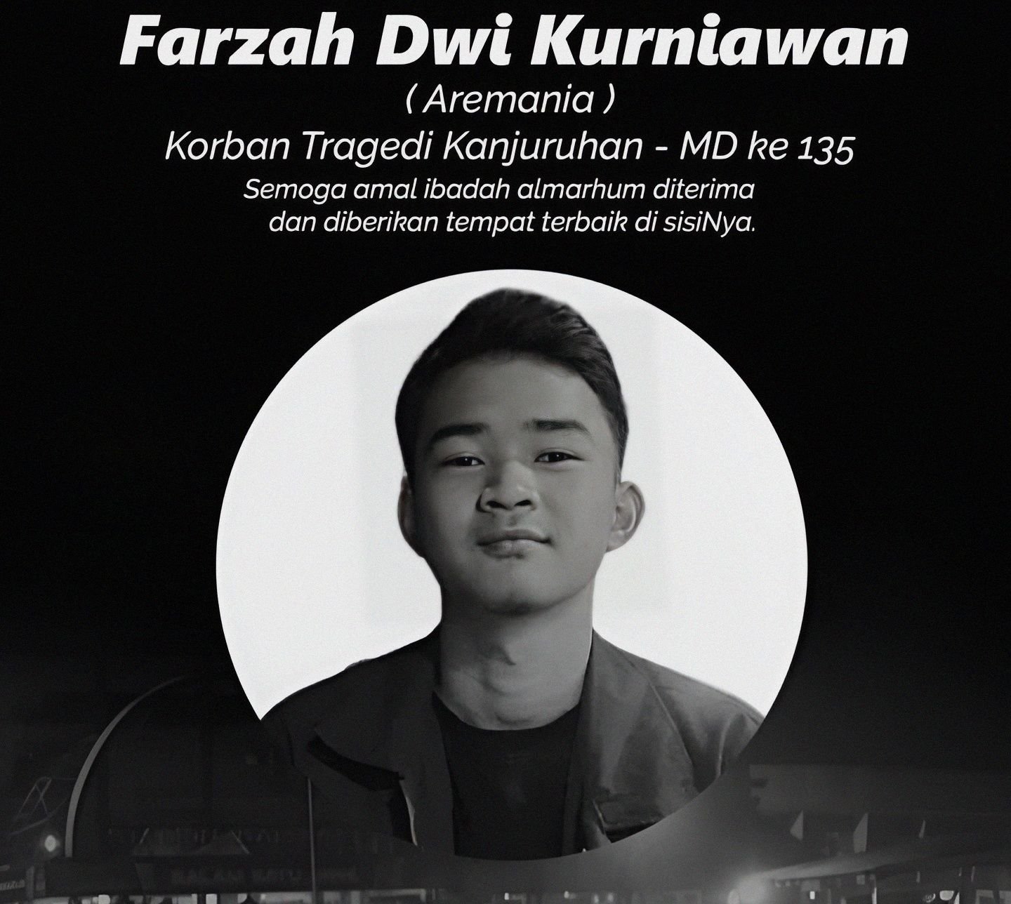 Jadi Korban Tewas Ke 135 Tragedi Kanjuruhan, Mahasiswa Ini Pertama dan Terakhir Kali Masuk Stadion