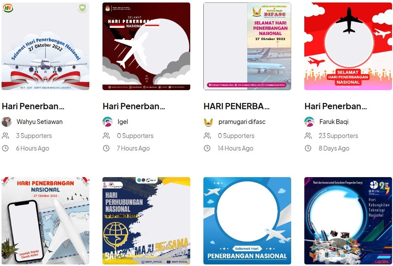 Kumpulan Link Twibbon Hari Penerbangan Nasional 2022, Desain Mewah dan Kekinian 1 13 Link Twibbon Hari Penerbangan Nasional 2022, Desain Terbaru dan Paling Banyak Dicari