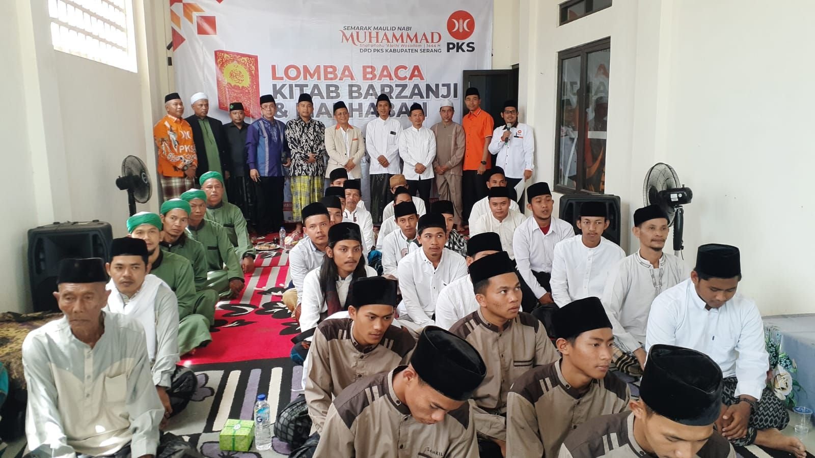 Tepis Stigma Negatif, DPD PKS Kabupaten Serang Gelar Lomba Baca Kitab Barzanji dan Marhaban 1 Tepis Stigma Negatif, DPD PKS Kabupaten Serang Gelar Lomba Baca Kitab Barzanji dan Marhaban