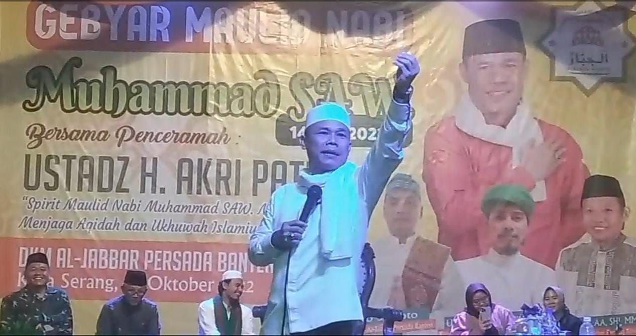 Rayakan Maulid Nabi Muhammad SAW, Warga Perumahan Persada Banten Hadirkan Mubaligh Akri Patrio 2 Rayakan Maulid Nabi Muhammad SAW, Warga Perumahan Persada Banten Hadirkan Mubaligh Akri Patrio
