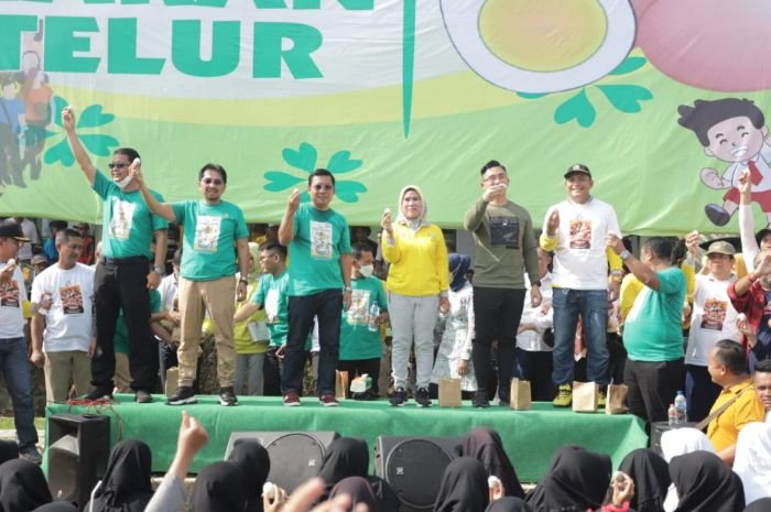 Makan 7.000 Butir Telur Bersama, Bapanas dan Pemkab Serang Kampanyekan Makanan B2SA