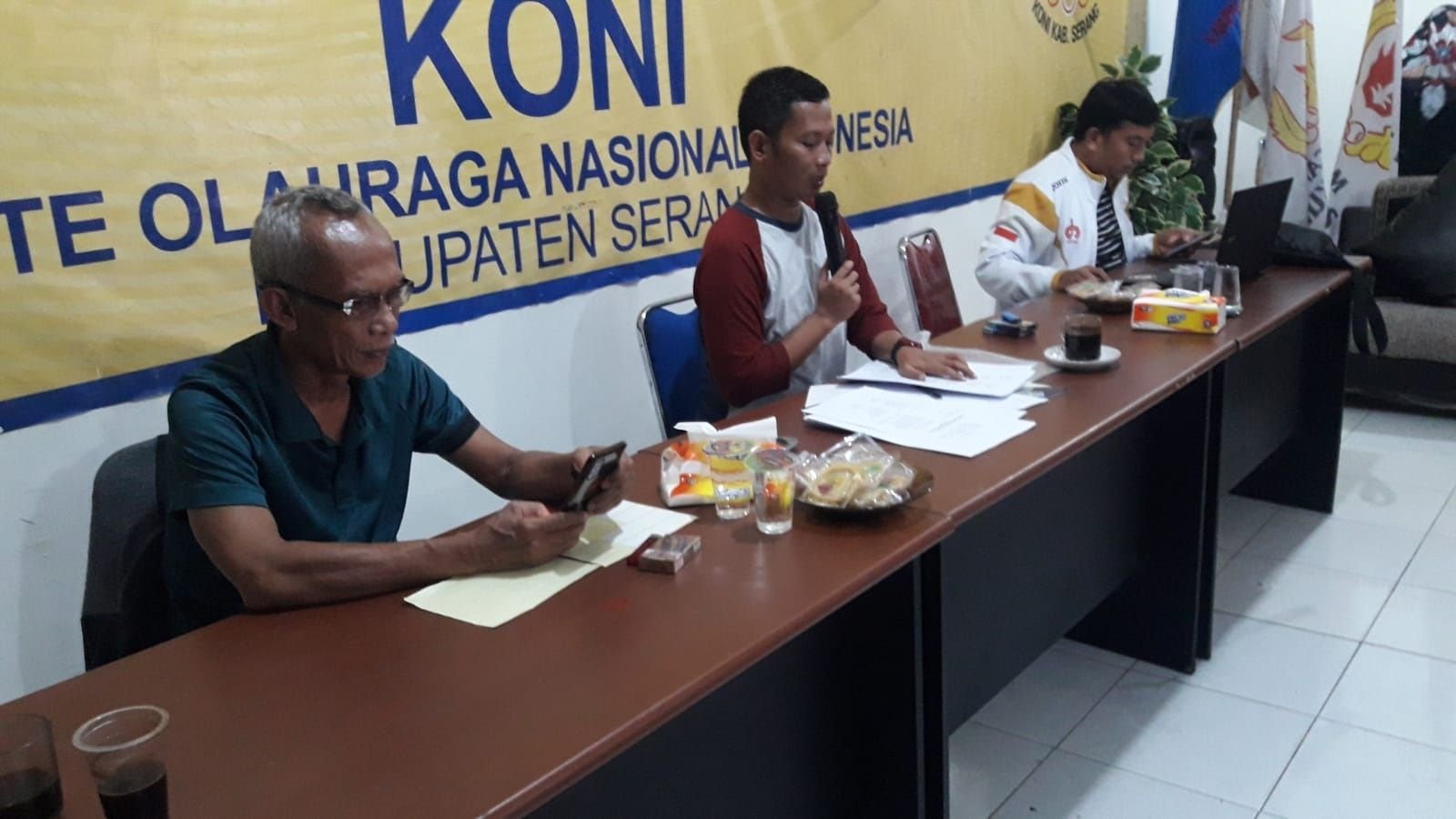 KONI Kabupaten Serang Siap Sambut Pawai Obor Porprov Banten