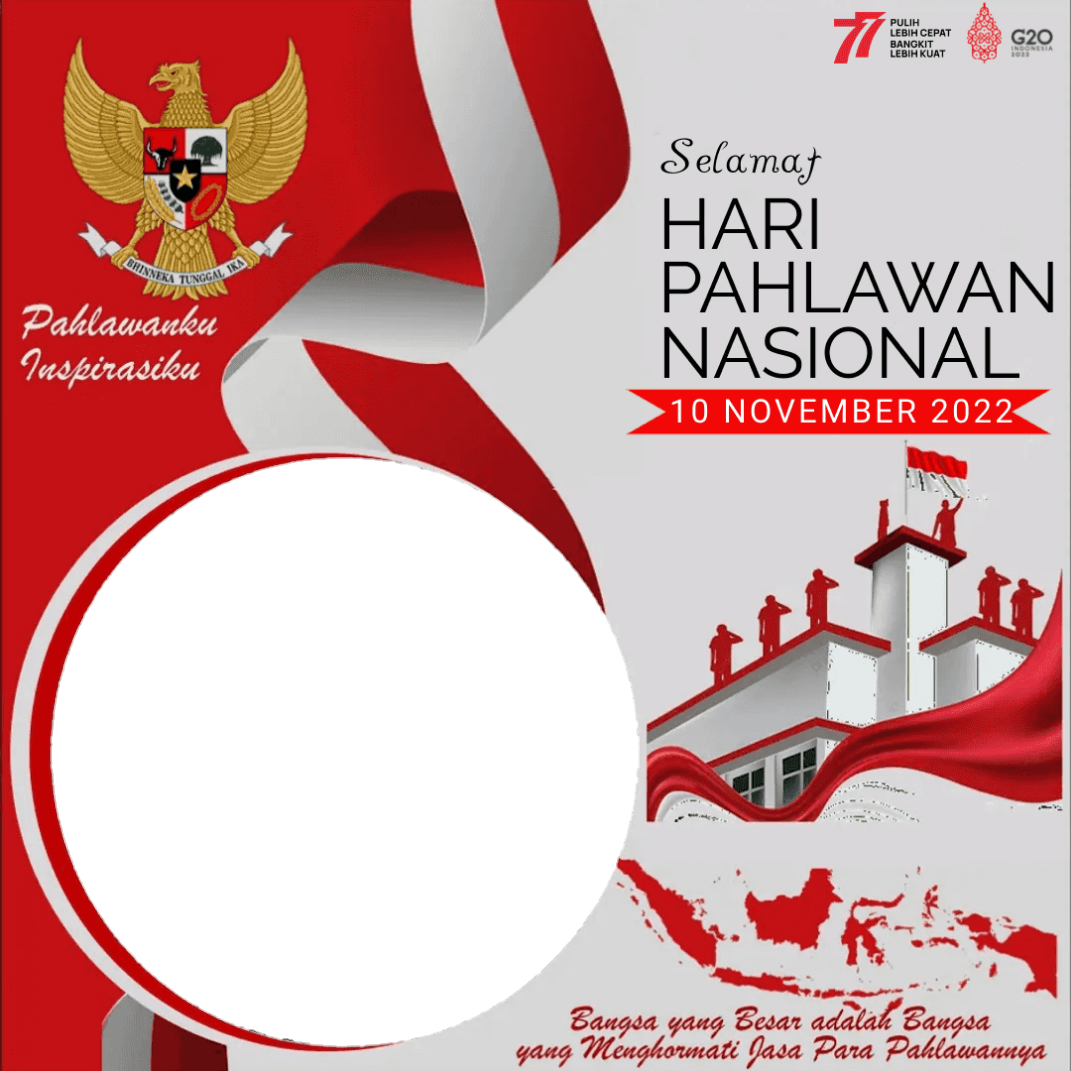 17 Link Twibbon Hari Pahlawan 10 November 2022, Desain Gagah, Elegan dan Kekinian 1 17 Link Twibbon Hari Pahlawan 10 November 2022, Desain Gagah, Elegan dan Kekinian