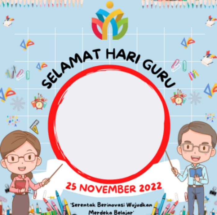 GRATIS! 17 Link Twibbon Hari Guru Nasional 2022, Desain Keren dan Kekinian, Cocok Dibagikan di Medsos