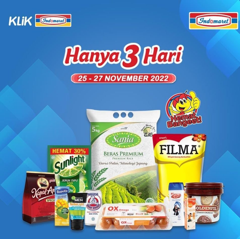 GEBYAR DISKON! Katalog Promo JSM Indomaret 25 November-27 November 2022 1 GEBYAR DISKON! Katalog Promo JSM Indomaret 25 November-27 November 2022
