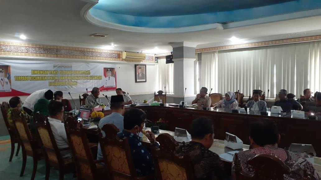 Wakil Bupati Serang Imbau Para Camat Perbaiki Profil Kecamatan atau Bisa-bisa Tak Dapat Bantuan