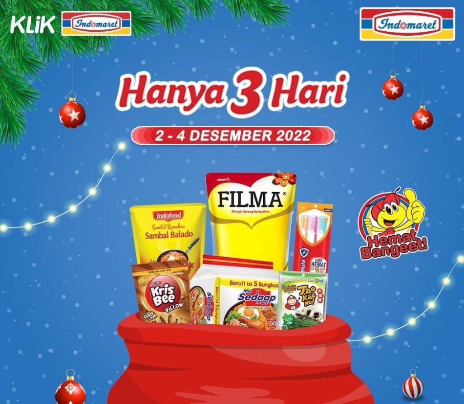Katalog Promo JSM Indomaret 2 Desember Hingga 4 Desember 2022, Spesial Diskon Akhir Tahun 4 Katalog Promo JSM Indomaret 2 Desember Hingga 4 Desember 2022, Spesial Diskon Akhir Tahun