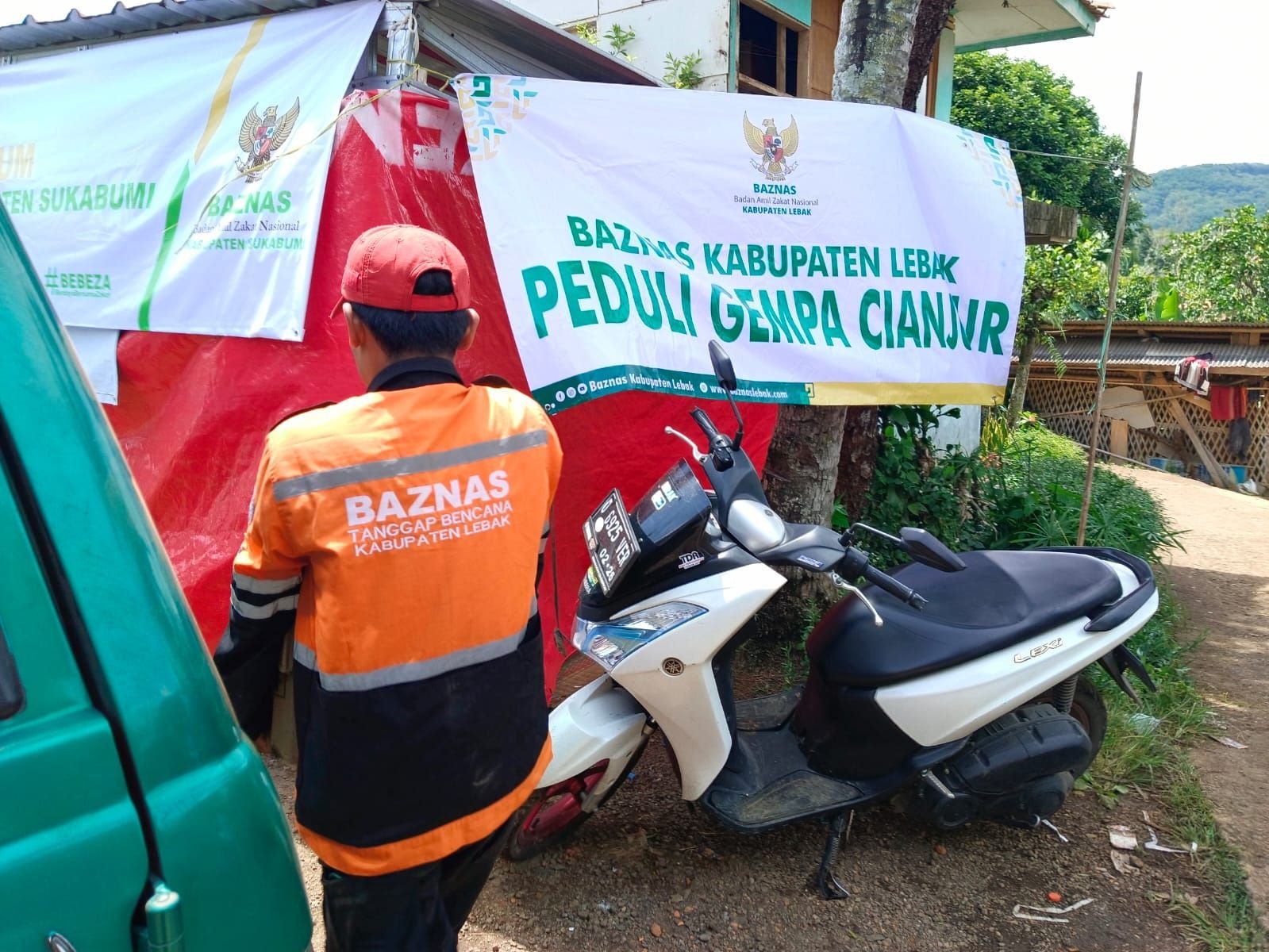 Baznas Lebak Donasikan Gelontoran Bantuan Sebesar Rp17.250.000 Bagi Korban Gempa Cianjur