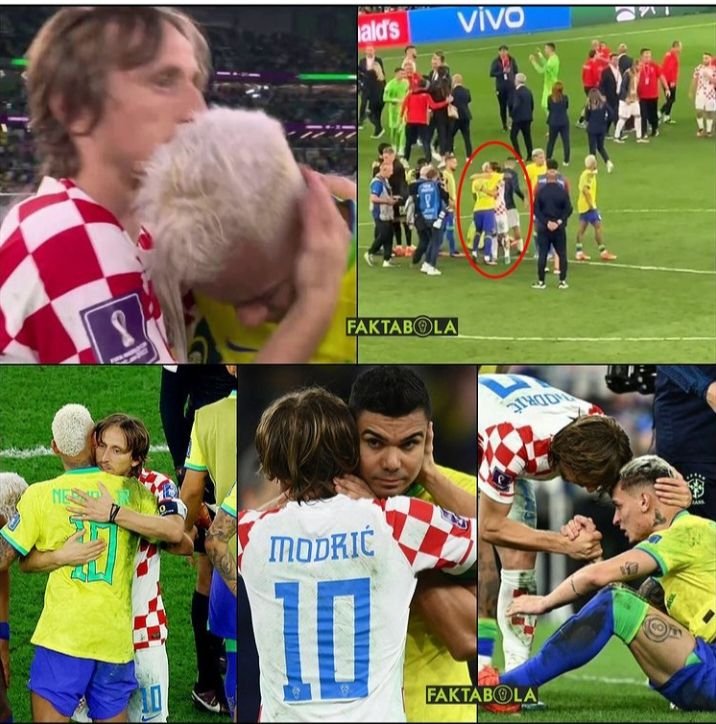 Aksi Terpuji Modric kepada Rodrygo dan Vinisius Jr Usai Pertandingan Kroasia vs Brazil 2 Aksi Terpuji Modric kepada Rodrygo dan Vinisius Jr Usai Pertandingan Kroasia vs Brazil