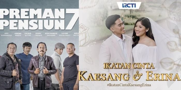 BERSABAR! Preman Pensiun 7 di Bangku Cadangan, Ikatan Cinta Kaesang-Erina On Fire di RCTI Hari Ini 3 BERSABAR! Preman Pensiun 7 di Bangku Cadangan, Ikatan Cinta Kaesang-Erina On Fire di RCTI Hari Ini