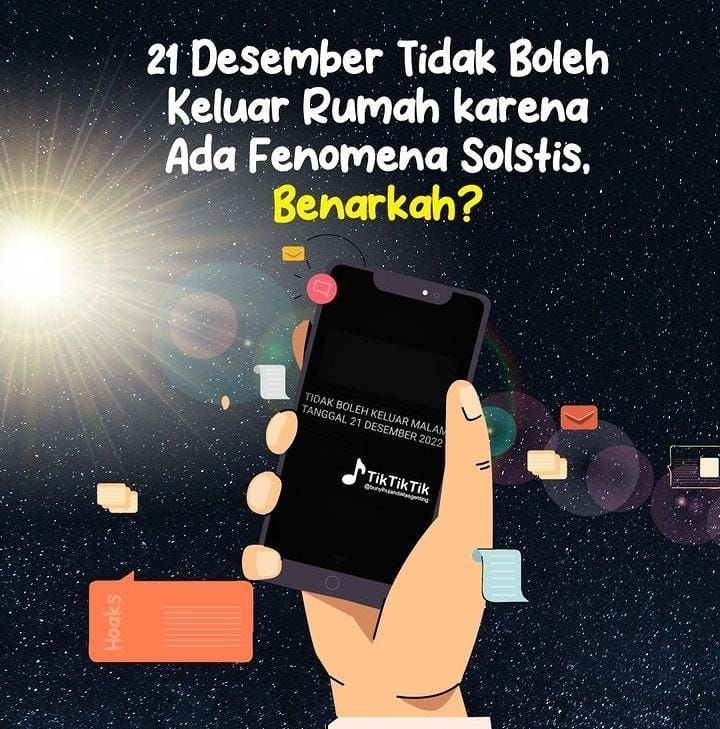 Gara-gara Fenomena Solstis 21 Desember 2022 Jadi Tidak Boleh Keluar Rumah, Benarkah? Ini Penjelasan BRIN 1 Gara-gara Fenomena Solstis 21 Desember 2022 Jadi Tidak Boleh Keluar Rumah, Benarkah? Ini Penjelasan BRIN