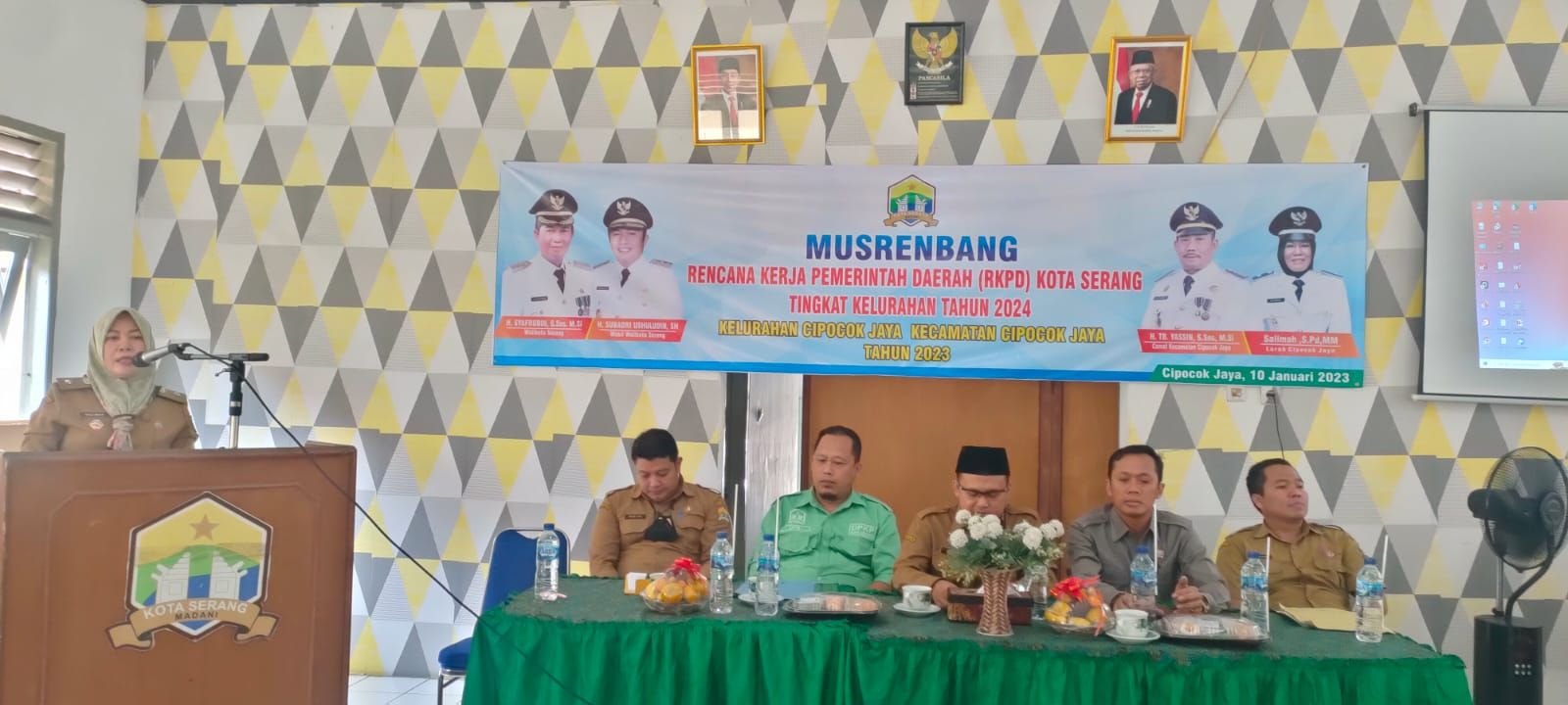 Kelurahan Cipocok Jaya Usulkan 8 Skala Prioritas di Musrenbangkel 2024