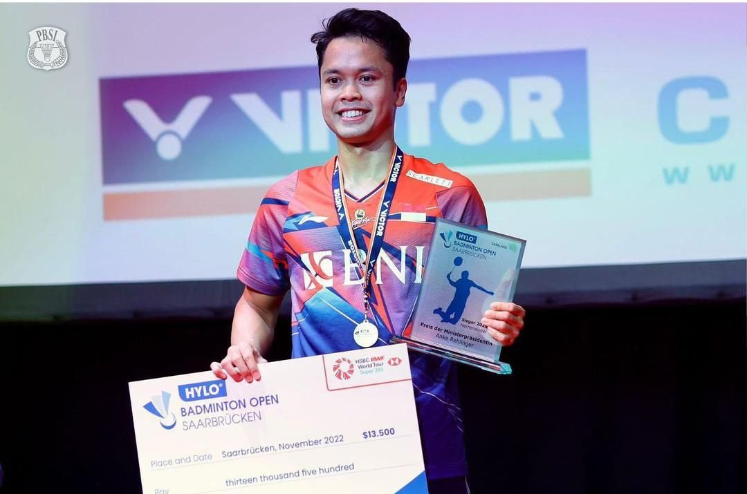 Ginting Tumbang di Perempatfinal, Tunggal Putra Pastikan Puasa Gelar di Malaysia Open 2023