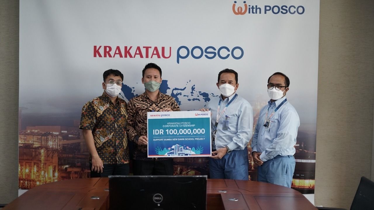 Krakatau Posco Dukung Pemerintah Wujudkan Indonesia Emas 2045, Ini Bukti Nyata yang Sudah Dilakukan
