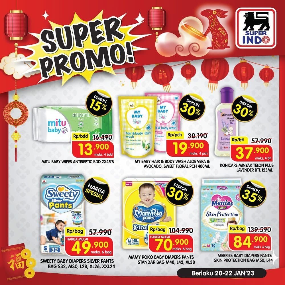 Katalog Promo JSM Superindo 20-22 Januari 2023, Kesempatan Langka Berbagai Barang Kebutuhan Turun Drastis 8 Katalog Promo JSM Superindo 20-22 Januari 2023, Kesempatan Langka Berbagai Barang Kebutuhan Turun Drastis