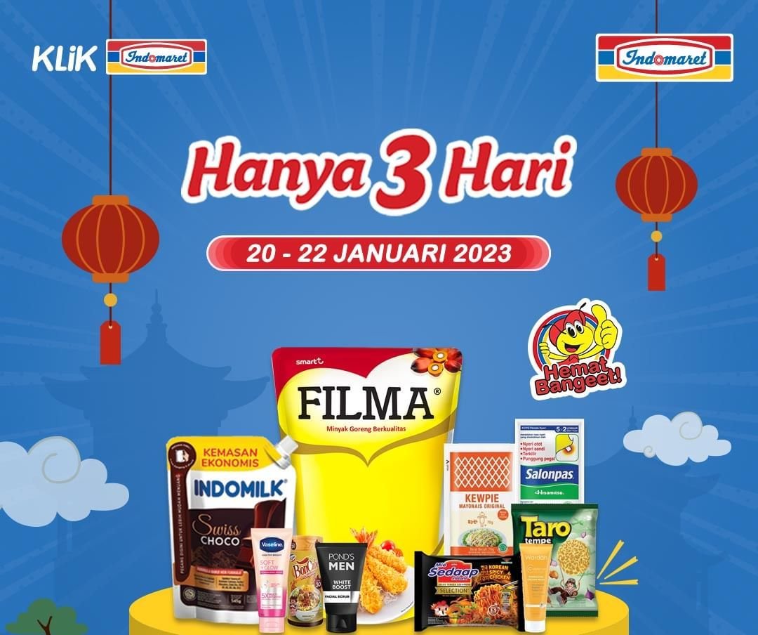 Hari Terakhir! Promo JSM Indomaret 20-22 Januari 2023: Cek Daftar Tawaran Menarik untuk Keluarga 10 Hari Terakhir! Promo JSM Indomaret 20-22 Januari 2023: Cek Daftar Tawaran Menarik untuk Keluarga