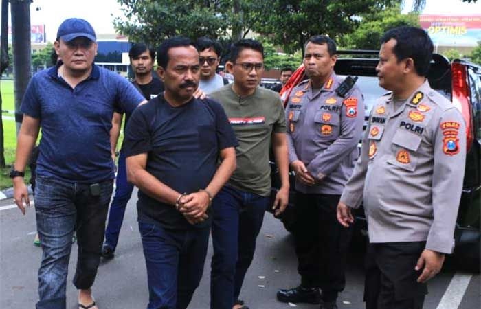 Mantan Wali Kota Blitar M Samanhudi Anwar ditangkap karena kasus perampokan rumah dinas Wali Kota Blitar