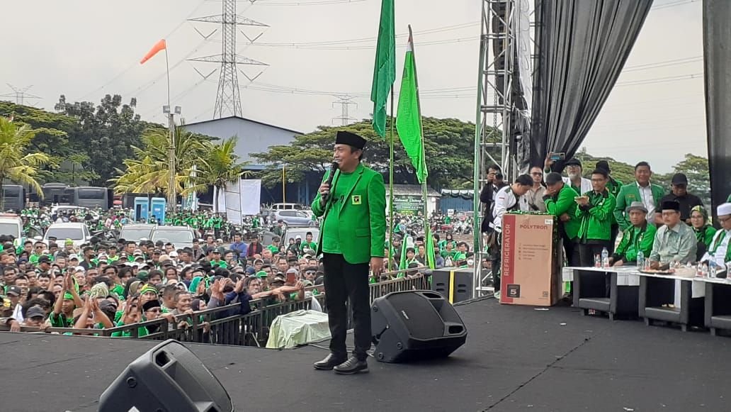Ketua DPW PPP Banten Teriakkan Erick Thohir Presiden di Hadapan Ribuan Kader PPP, Ganjar Pranowo Bagaimana?