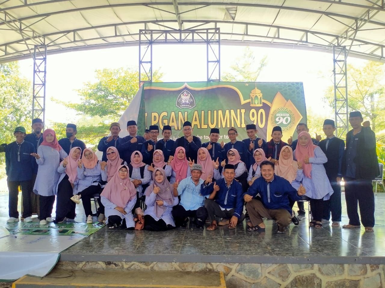 PGAN Alumni 90 Gelar Reuni di Taman Wisata MBS Kota Serang