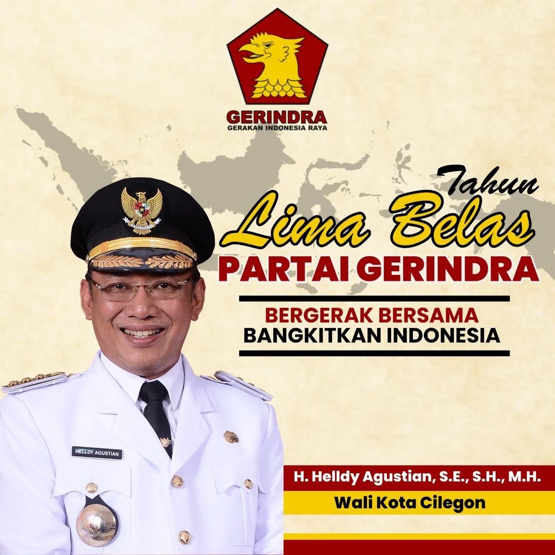 Maju Mundur Helldy Masuk Partai Gerindra, DPD Gerindra Banten Sampaikan Progres Ini