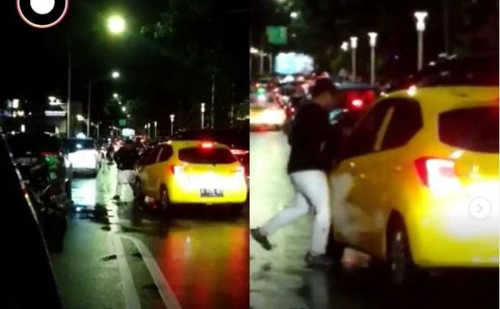 Heboh Sopir Fortuner Merusak Mobil Brio Kuning di Jaksel, Pelaku Diduga Keluarkan Airsoft Gun Sampai Samurai 5 Heboh Sopir Fortuner Merusak Mobil Brio Kuning di Jaksel, Pelaku Diduga Keluarkan Airsoft Gun Sampai Samurai