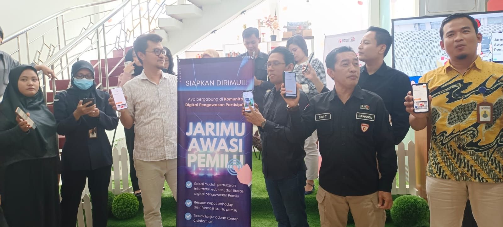 Bawaslu Banten Launching Komunitas Digital Jarimu Awasi Pemilu 1 Bawaslu Banten Launching Komunitas Digital Jarimu Awasi Pemilu