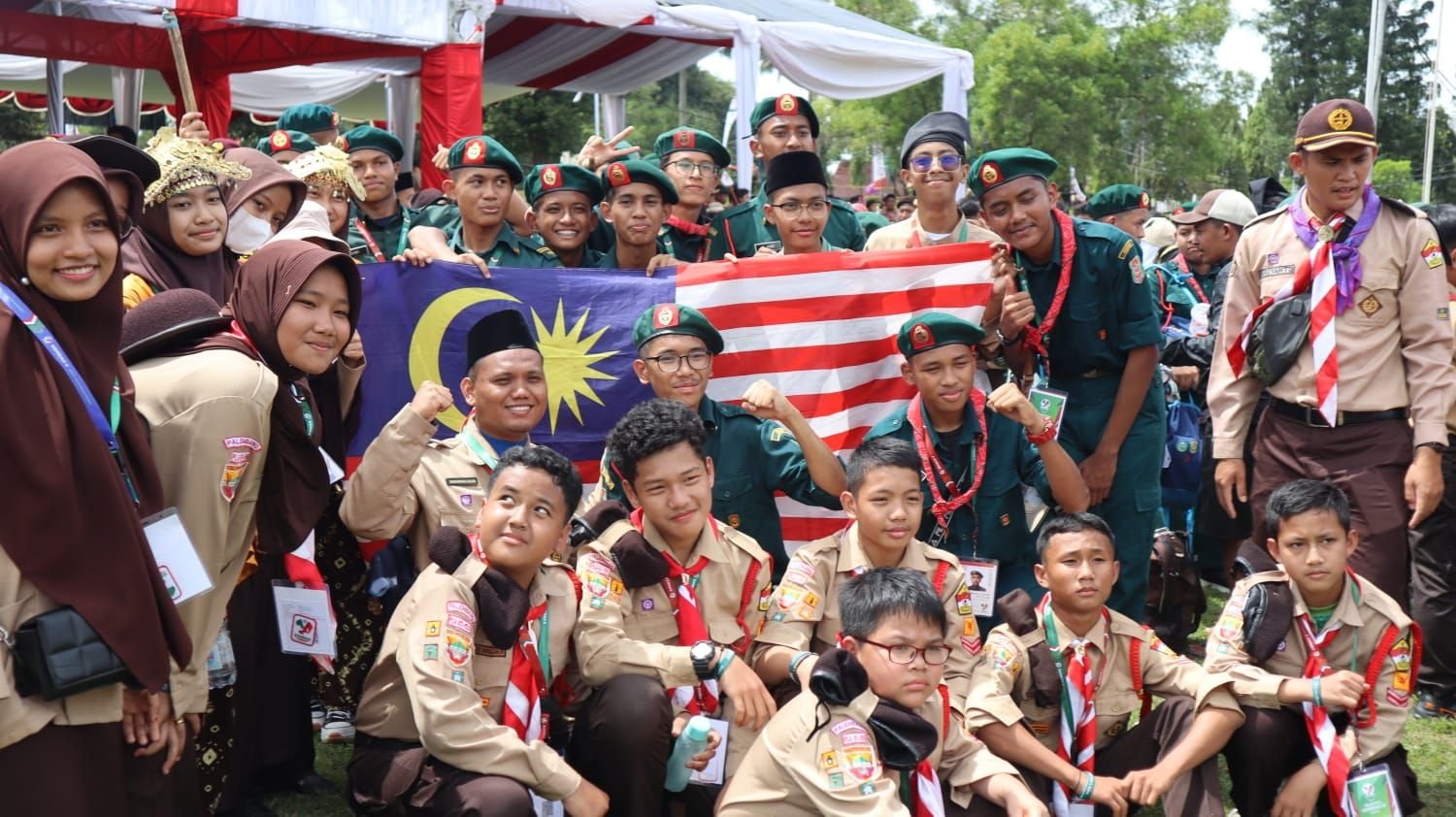 Dihadiri 10 Ribu Peserta, Kemnas V SAKO Pramuka SIT Sangat Meriah