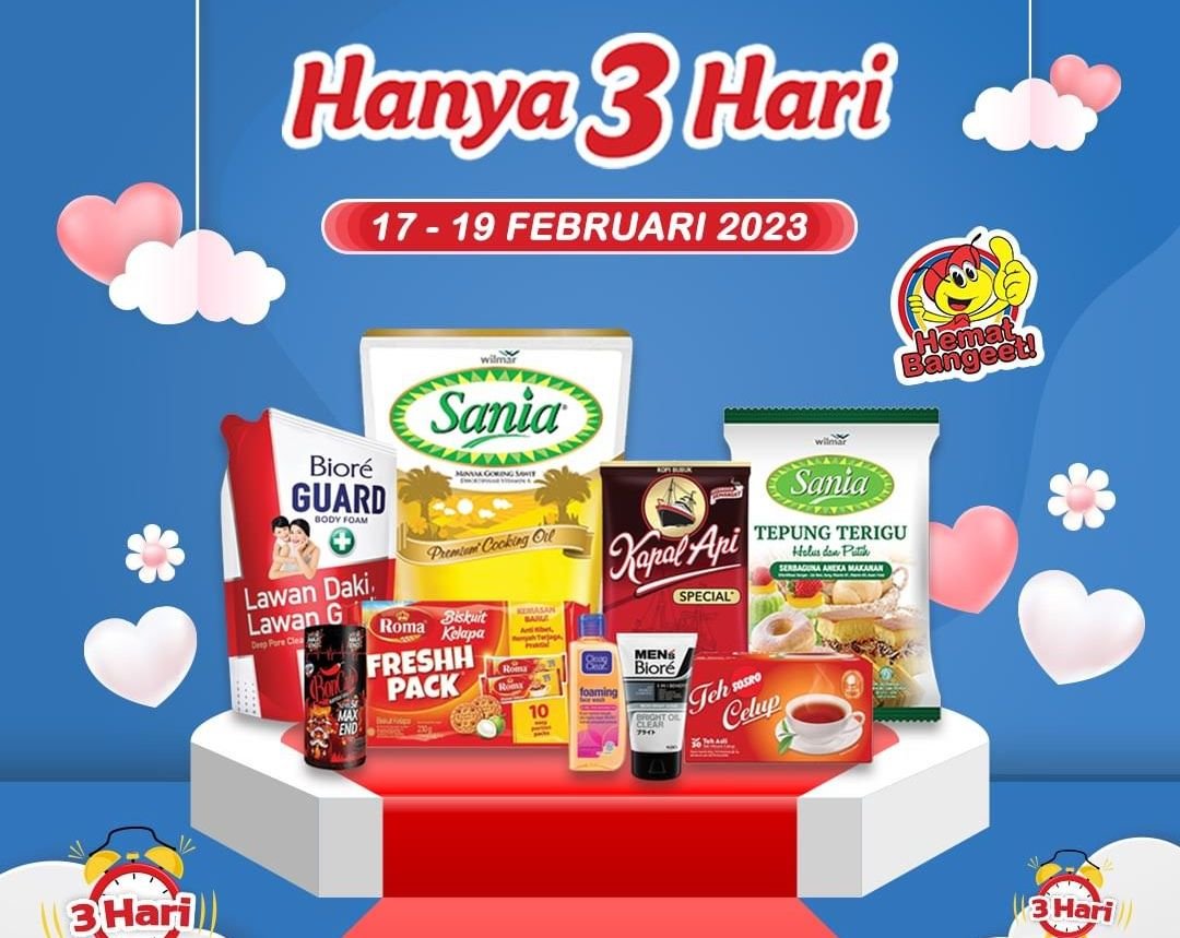 SERBUU! Katalog Promo JSM Indomaret 17-19 Februari 2023, Ada Promo Minyak Goreng yang Semakin Murah 5 Katalog Promo JSM Indomaret 17-19 Februari 2023: Diskon Melimpah Plus Ada Produk Beli Dua Gratis Satu