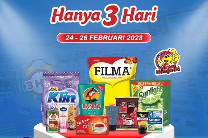 Promo JSM Indomaret Terbaru Hari ini 25 Februari 2023, Pilihan Pas Saat Kantong Bokek Jelang Akhir Bulan