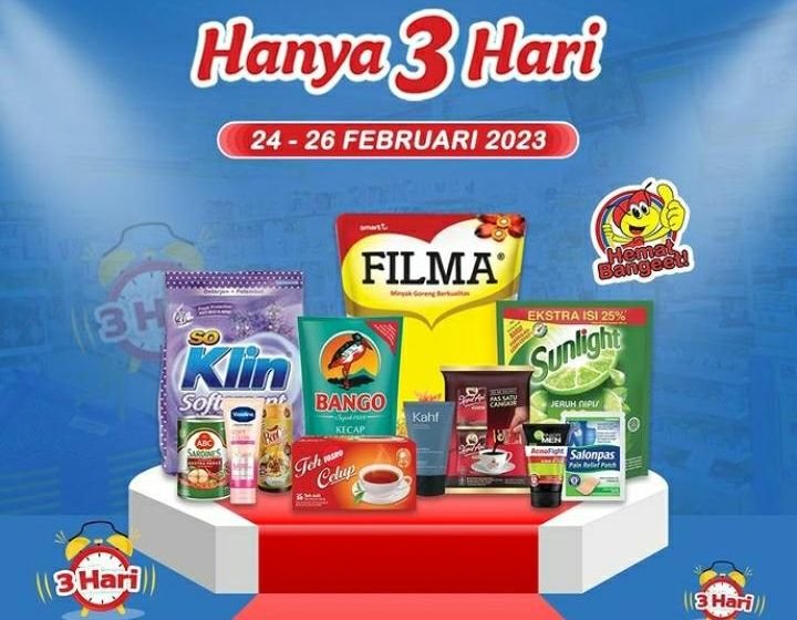 Katalog Promo JSM Indomaret Terbaru 24-26 Februari 2023, Diskon Puluhan dari Berbagai Produk 4 Katalog Promo JSM Indomaret Terbaru 24-26 Februari 2023, Diskon Puluhan dari Berbagai Produk