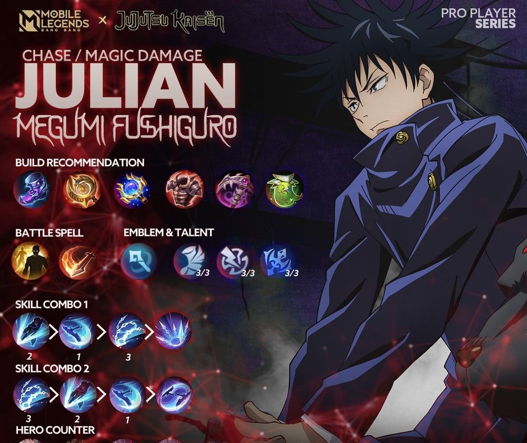 Kode Redeem Mobile Legends 25 Februari 2023, Klaim Hero Megumi Fushiguro Jujutsu Kaisen