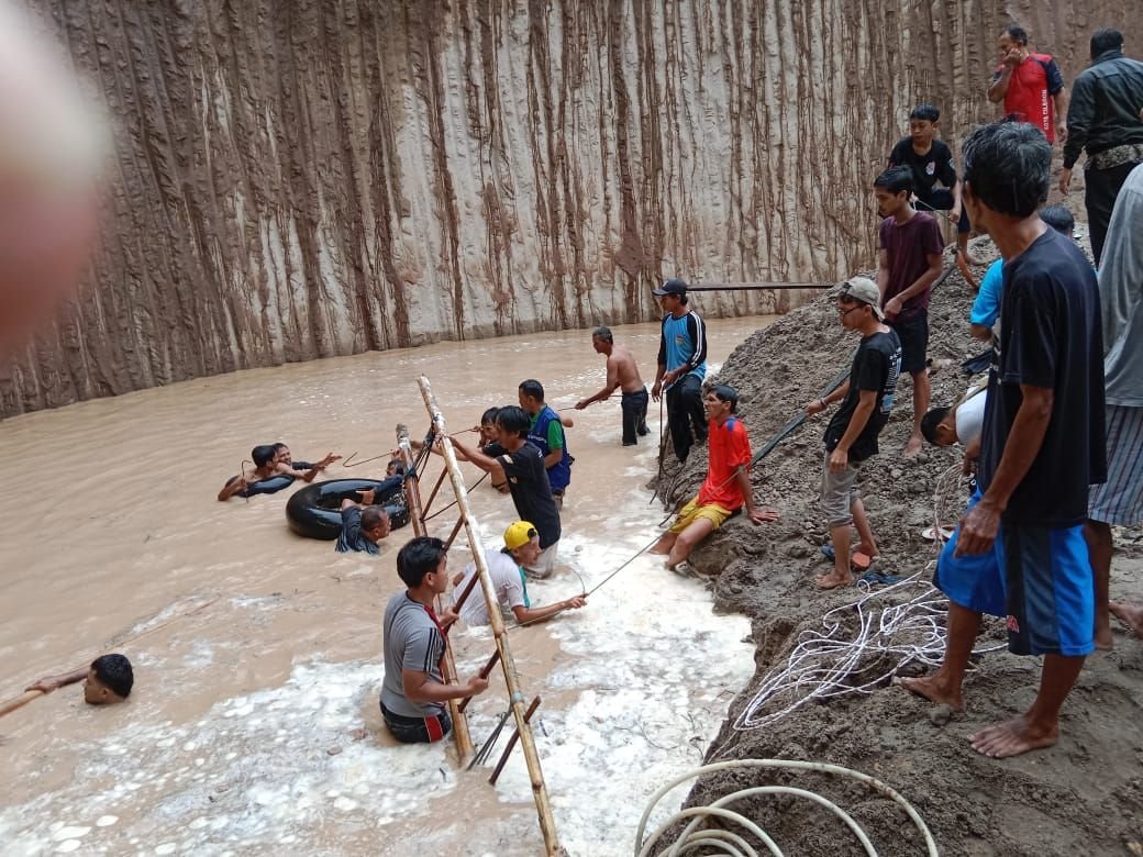 Ditemukan Meninggal Dunia, Siswa SD di Mancak Kabupaten Serang Tenggelam di Bekas Tambang Pasir