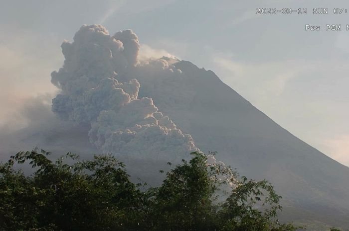 Masih Keluarkan Awan Panas, Hindari Jarak Dekat 7 Kilometer dari Puncak Gunung Merapi