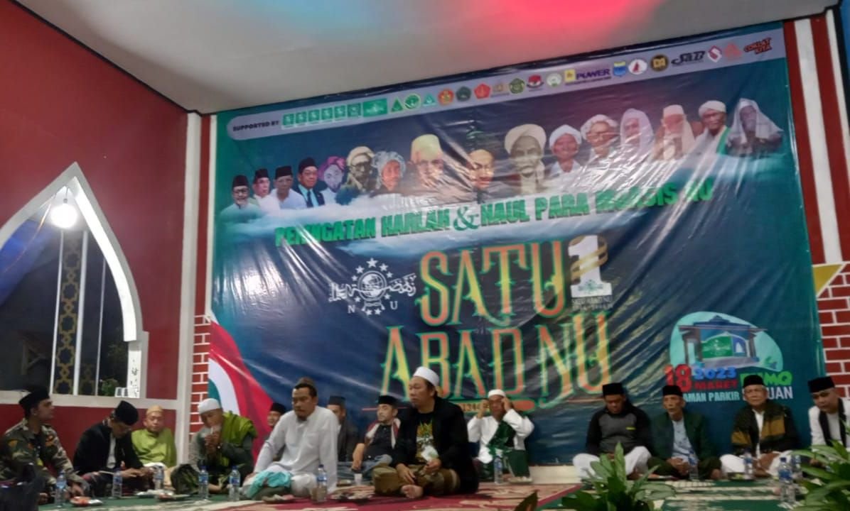 Satu Abad NU, Pengurus Majelis Wakil Cabang Nahdlatul Ulama Labuan Pandeglang Gelar Haul Muassis