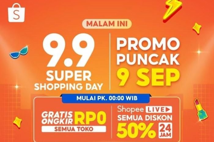 Jangan Sampai Lepas! Ini 7 Voucher Shopee 9.9, Berikan Diskon Badai untuk Hemat 100 Persen, Chek Out Sekarang 8 Jangan Sampai Lepas! Ini 7 Voucher Shopee 9.9, Berikan Diskon Badai untuk Hemat 100 Persen, Chek Out Sekarang