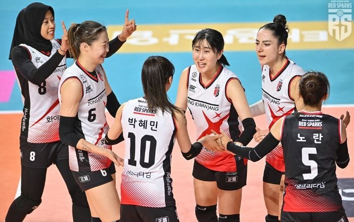 GRATIS! Link Streaming Red Sparks vs Expressway di Liga Voli Korea Selatan Hari ini Rabu, 13 Desember 2023