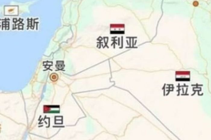 Negara Israel Dihapus dari Peta Digital oleh China