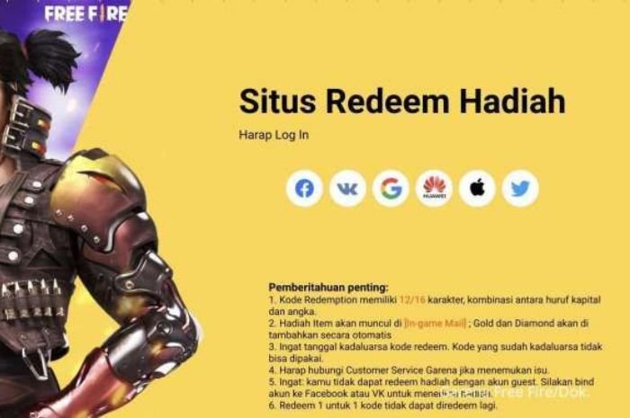 Klaim Sekarang! Kode Redeem Free Fire Hari ini 10 November 2023, Dapatkan Hadiah Spesial Gratis dari Garena